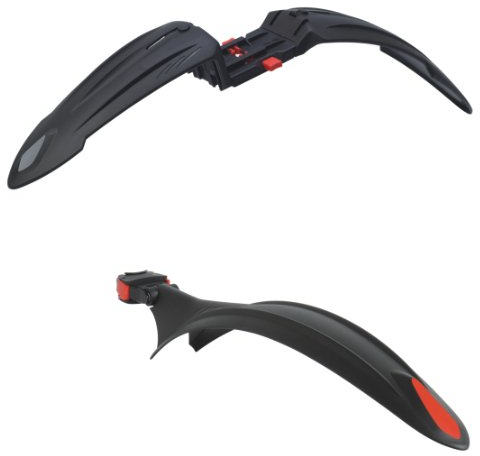 Polisport Schutzblech Cross Country Evo, Schwarz, 26-29 Zoll, 09505800