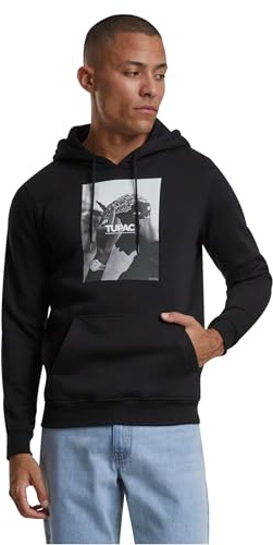 Mister Tee Herren 2Pac F*ck The World Hoody Black, M