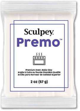 Sculpey Premo Sculpey Accents Polymer Clay 2oz-White Translucent