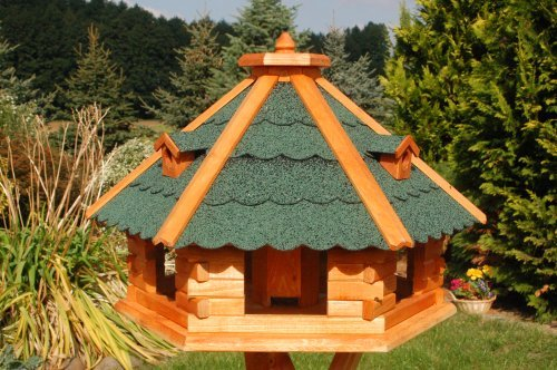 Deko-Shop-Hannusch Riesiges XXL Vogelhaus, Futterhaus 67 x 45 cm impräg.