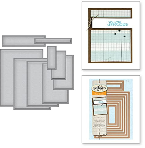 Spellbinders Nestabilities A2 Card Creator Dies, Matting Basics B