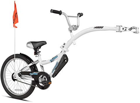 Wee-Ride Unisex Kazam Weeride Co-Pilot Fahrradanhänger, Weiß, 51 cm