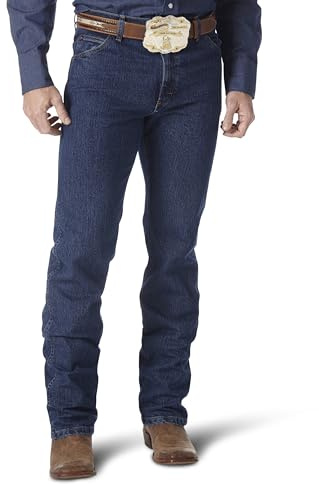 Premium Performance Cowboy Cut Regular Jean, Mid Stone, 34W x 36L