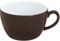 KAHLA 204708A72605C Pronto Colore Cappuccino-Obertasse 0,25 l chocolate brown|braune Tasse aus Porzellan