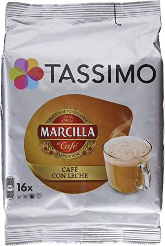 Tassimo Café Marcilla Café con Leche - 16 Cápsulas