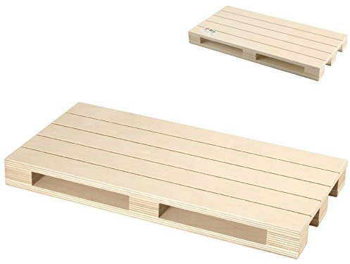 HOME Pallet Tagliere, 40x20 cm, Legno, 40x20x4 cm