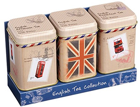 Englisch Tee Collection ? Mini Dose Triple Pack, Traditionelle Tee in Travel Collection Mini Dosen