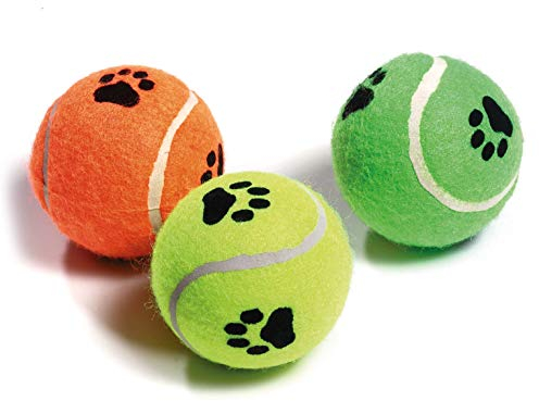 Karlie Tennisbälle mit Squeeker ø: 6 cm farblich sortiert