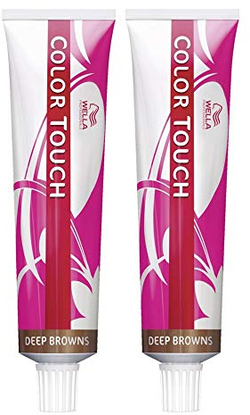 2er Wella Professionals Color Touch 6/77 Dunkelblond Braun Intensiv 60 ml