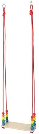 Hess Holzspielzeug 31105 - Brettschaukel aus Holz, 40 x 15 cm