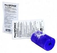 Metrex MetriSponge – Instrument Pre-Cleaning Sponge, Contoured Design for Cylindrical Devices & Endoscopes, One-Time Use, Pack of 25 (10-4025)