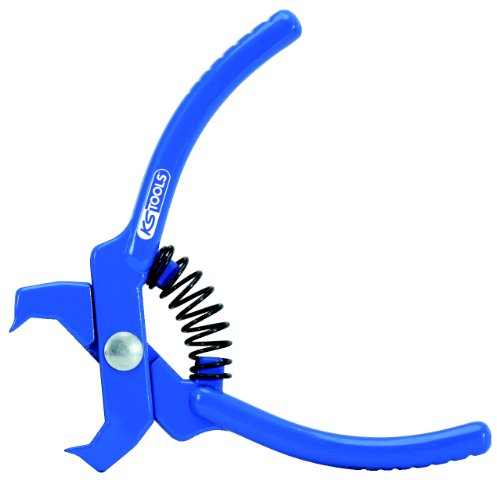 KS TOOLS Pinza leva rivetti, blu, dritta, 100 mm