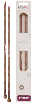 KnitPro Symfonie Single Pointed Needles 12 (30cm) | 6.50mm