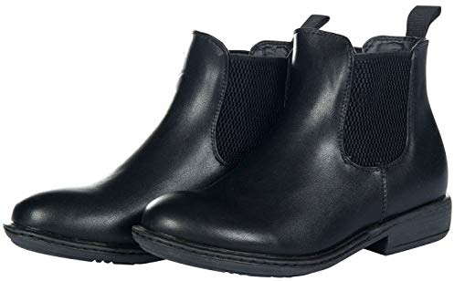 HKM 6957 Jodhpurschuh Free Style, Leichtes Futter, Kinder Kinderschuhe, 28 – 34 Zapatos de equitación, Unisex, Negro, 31 EU