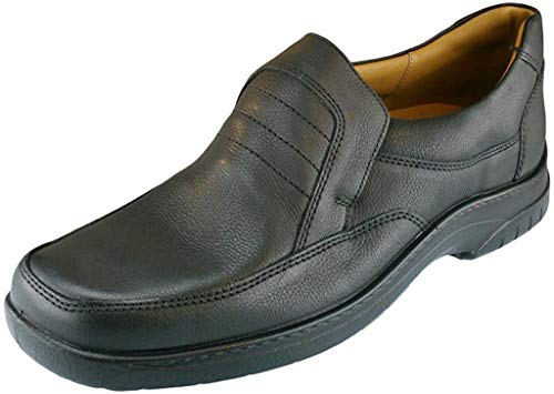 Jomos Herren Feetback Slipper, Schwarz Schwarz 44 000, 48 EU