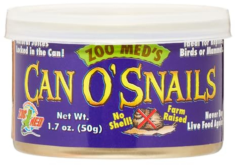Zoo Med Can O' Snails Turtle Food, 1.7-Ounce
