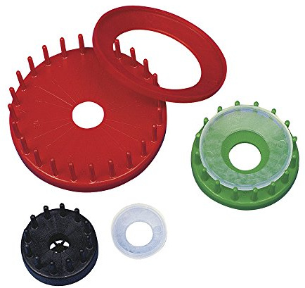 Rayher Craft Kit for Natural Straw Star Ornaments, Set of Three Placement Moulds for Various Star Designs, 8939000