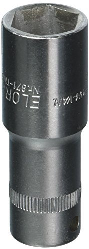 Elora 871011802300 Zündkerzen-Steckschlüsseleinsatz 18mm M12 3/8 mit Magnet