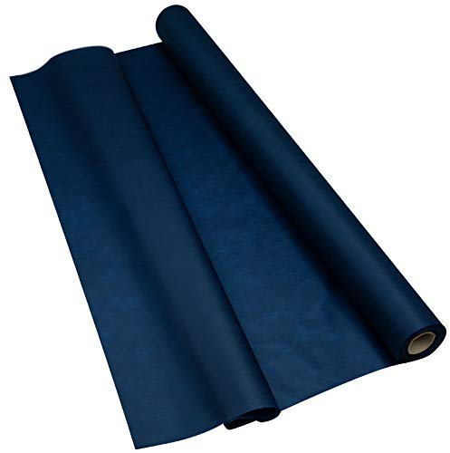 Sensalux Light Tischdeckenrolle, Oeko-TEX ® 100 - Made in Germany - 25m lang (Farbe nach Wahl), blau, 1,10m x 25m, stoffähnliches Vlies, ideal für Jede Party, Vereinsfeier, Geburtstagsfeier