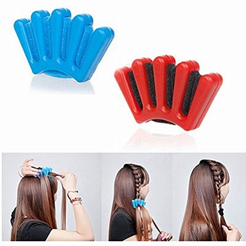 NUOLUX Haar Styling, DIY Haar Flechter Hairstyling Werkzeug, 2 Stück
