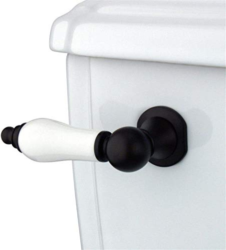 Kingston Brass KTPL5 Tank Porcelain Lever, Oil Rubbed Bronze,3-Inch Handle Length , Oil-Rubbed Bronze