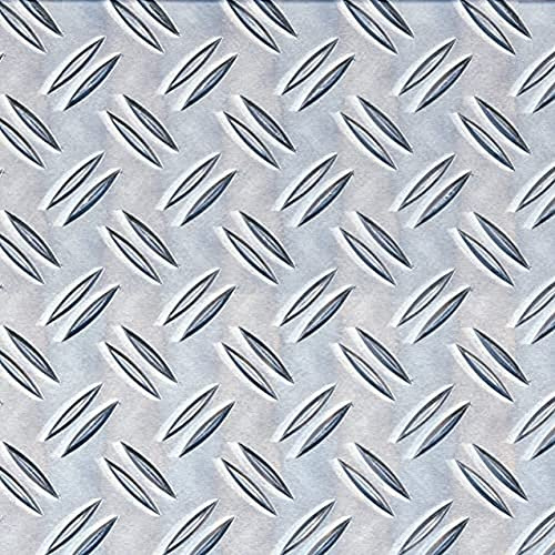 Alberts 466725 Strukturblech | Riffel-Prägung | Aluminium, natur | 300 x 1000 x 1,5 mm