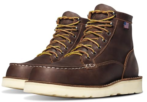 Danner Men's Bull Run Moc Toe 6 Steel Toe Work Boot