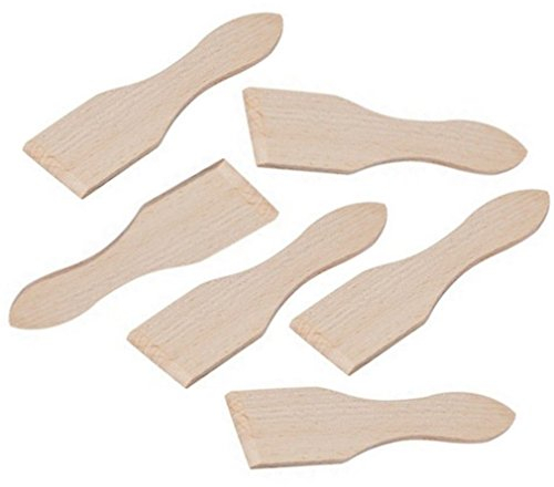 6 SPATULES EN BOIS SPECIAL RACLETTES CUISINE