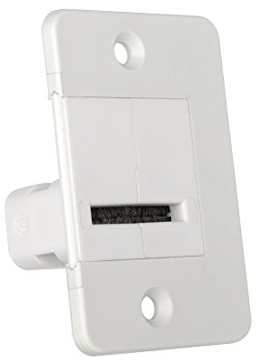 DiHa ESM Verschlussdeckel-Gurtführung für 23mm Gurtband/gerade und 90° gedreht (14500) - 3er Pack