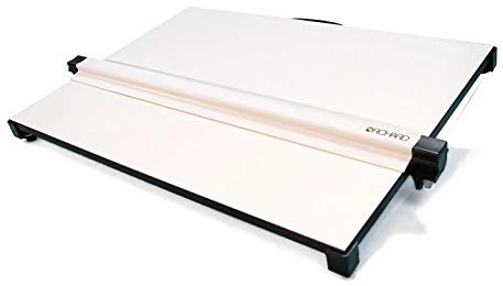 Bretton A2 Drawing Board, Portable with Carry Handle, Cross-Wire Parallel Motion Orchard A2 Drawing Unit