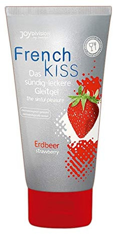 JOYDIVISION Frenchkiss Fragola, 75 ml, gel lubrificante a base d'acqua, il gel lubrificante deliziosamente peccaminoso