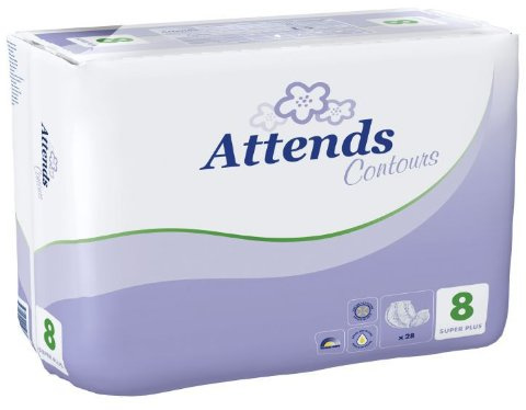 ATTENDS Contours Regular 8 4x28 Stück