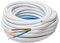 Kopp 151825002 Schlauchleitung H05 VV-F 3G, 1.5 mm², 25 m, weiß, 25m