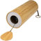 Koshi Carillon a vento in bambù color argento, 16,5 x 6,3 x 16,5 cm