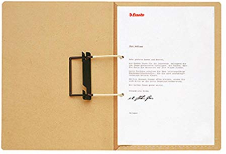 Leitz Pendelhefter 21890000 DIN A4 Naturbraun Art der Heftung: kaufmännische Heftung, Schlauchheftung 250 g/m² 1 St.