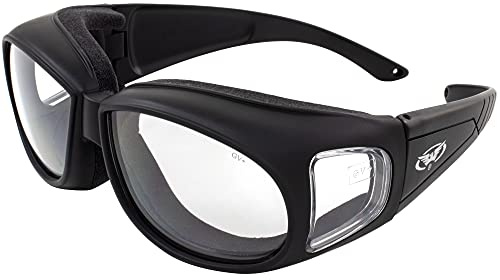 Global Vision Outfitter Padded Motorcycle Fit-Over Glasses