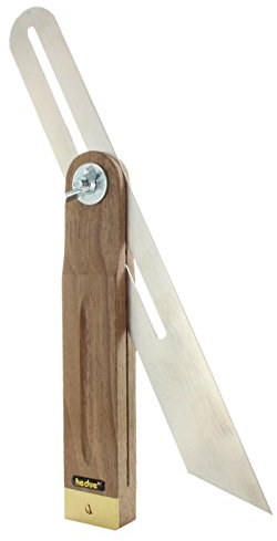hedue Holz Gehrmaß/Schmiege A225 beweglich Schienenlänge 250 mm