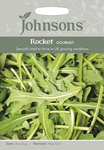 Johnsons 23166 Vegetable Seeds, Rocket Gourmet