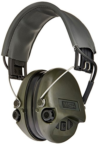 MSA Sordin Supreme BASIC mit Aux-Eingang und grauem Lederband SOR75301 SNR: 25 - Aktiver Gehörschutz Gehörschutzkapsel Kapselgehörschutz