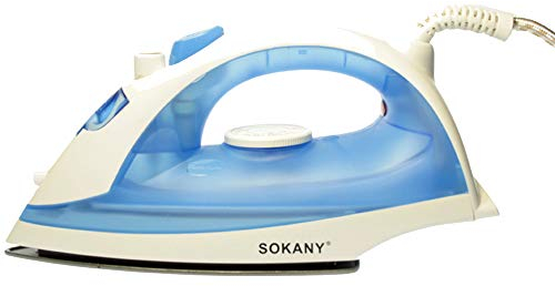 SOKANY Plancha de Vapor 1600 W HJ-8002 de Acero Inoxidable Modern