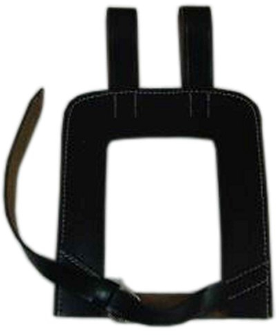 warreplica Deutsch WWII Klappspaten Shovel-Leder-Abdeckung (offen)