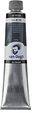 Van Gogh Ölfarbe, 200ml Tube, Paynegrau 708
