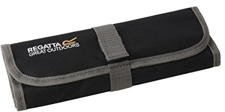 Regatta Cutlery Set - Black/Seal Grey, 4 Persons