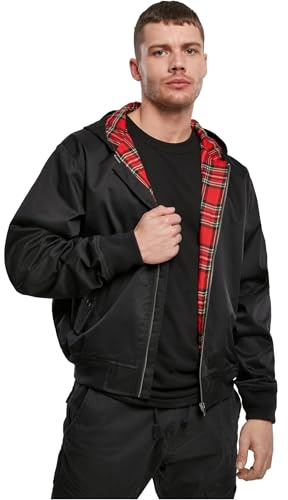 Brandit Lord Canterbury Hooded Jacket, Color: black, Size: XXL
