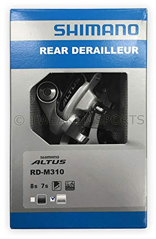 SHIMANO RD-M310 Altus 7/8-Speed Rear Derailleur, Silver