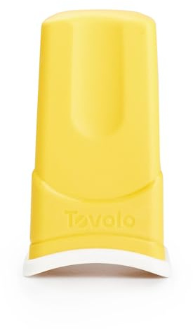 Tovolo Silicone Butter Cover Sleeve Spreader for Corn on the Cob, Easy to Clean Mess Free Butter Holder Dispenser for West Coast Sized Butters, Dishwasher Safe BPA Free Stick Holder