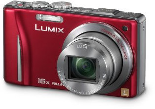 Panasonic Lumix DMC-TZ 22 Appareil photo numérique 14,1 Mpix Rouge