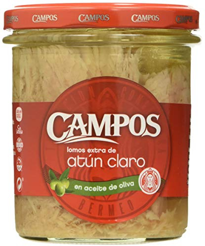 Campos - atún claro en aceite de oliva | Frasco Cristal 315 g