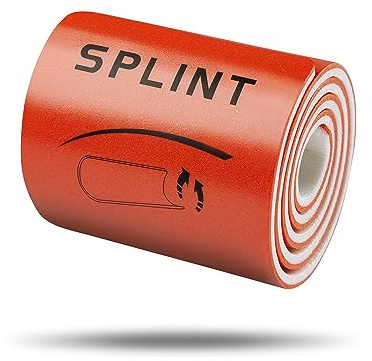PULOX Splint - Formbare Erste-Hilfe Schiene zur Ruhigstellung, Immobilisationschiene 91 x 11 cm