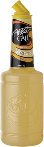Finest Call Sweet & Sour, Premium Bar Essential, für die Zubereitung von Cocktails, 1 Liter